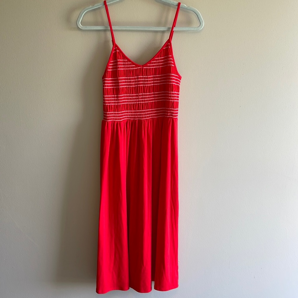 Red dress